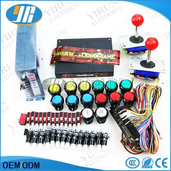 Arcade mame DIY KIT FOR 2 players 900 in 1 game PCB 12V 6A power supply jamma wire arcade joystck LED button to Jamma
Arcade mame DIY KIT FOR 2 players 900 in 1 game PCB 12V 6A power supply jamma wire arcade joystck LED button to Jamma