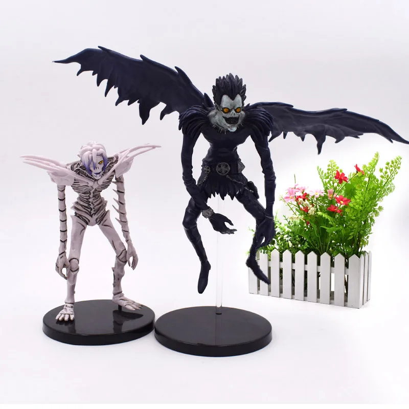 2 styles Death Note L Ryuuku Ryuk Rem Action Figure PVC figurine Collectible Model Christmas Gift Toys For Children
2 styles Death Note L Ryuuku Ryuk Rem Action Figure PVC figurine Collectible Model Christmas Gift Toys For Children