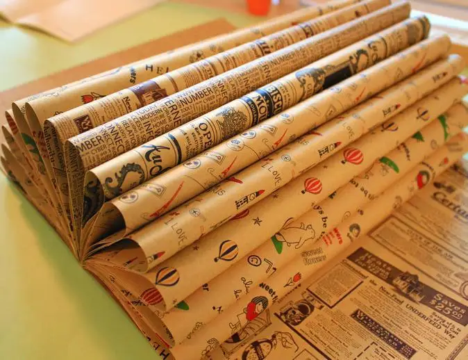 16sheets/lot vintage kraft paper book for packing and scrapbook one-side single-face printing words letters design
16sheets/lot vintage kraft paper book for packing and scrapbook one-side single-face printing words letters design