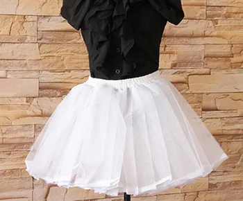 Short White/Black Cosplay Pettiskirt Girl's Lolita 2 Layer Organza Petticoat/ Tutu Skirt
Short White/Black Cosplay Pettiskirt Girl's Lolita 2 Layer Organza Petticoat/ Tutu Skirt