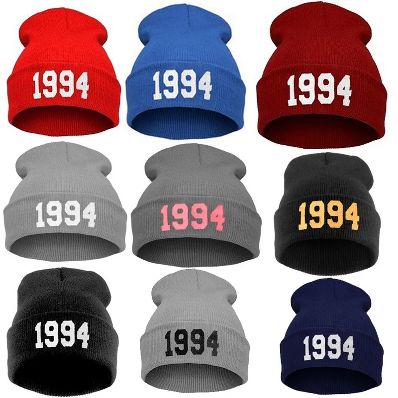 Fashion Numbers 1994 Knitted Beanies Hats Women Men Cap Casual Hat Wool Cap Hip Hop Street Dance Ski Caps New
Fashion Numbers 1994 Knitted Beanies Hats Women Men Cap Casual Hat Wool Cap Hip Hop Street Dance Ski Caps New