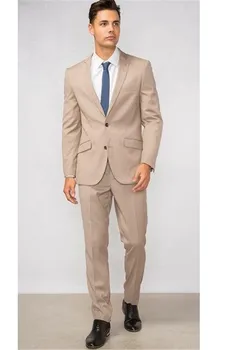 Newest Wedding Men Suit Notched Lapel Slim Fit 2 Pieces (Jacket +Pant)For Wedding Groom Tuxedos Formal Suit Custom Made
Newest Wedding Men Suit Notched Lapel Slim Fit 2 Pieces (Jacket +Pant)For Wedding Groom Tuxedos Formal Suit Custom Made