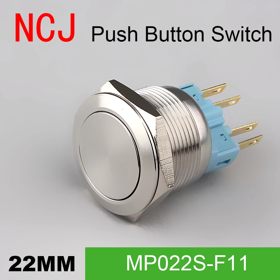 NCJ 22mm Metal Push Button Switch IP67 Maintained Alternate Latching & self-reset Momentary Reset
NCJ 22mm Metal Push Button Switch IP67 Maintained Alternate Latching & self-reset Momentary Reset