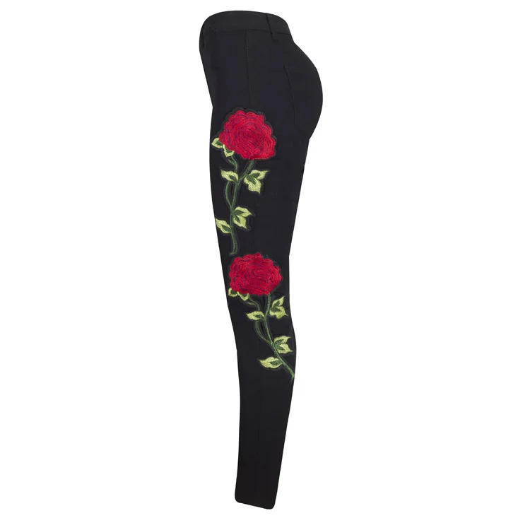 2017 new embroidery holes black elastic cowboy pants student jeans women pants XXXL embroidered Women Black
2017 new embroidery holes black elastic cowboy pants student jeans women pants XXXL embroidered Women Black