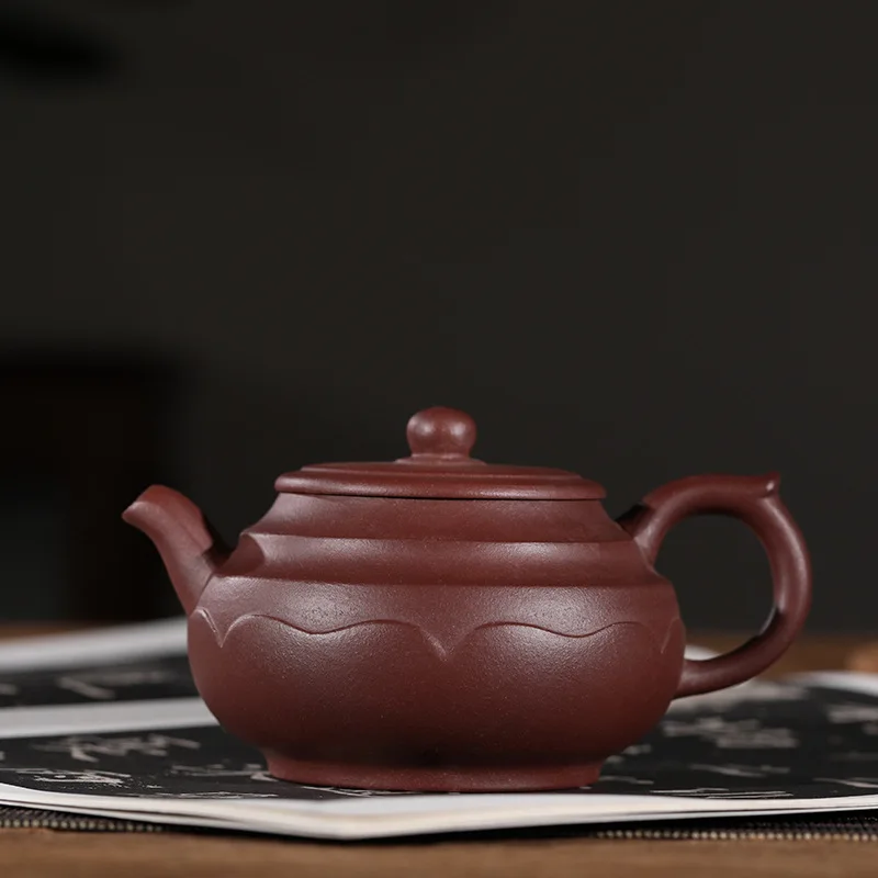 Enameled Pottery Teapot Manual Make Raw Ore Purple Mud Laughs Cherry Lotus Kettle Kungfu Online Teapot Tea Set Gift Suit
Enameled Pottery Teapot Manual Make Raw Ore Purple Mud Laughs Cherry Lotus Kettle Kungfu Online Teapot Tea Set Gift Suit