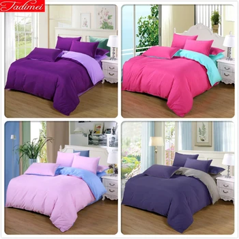 4pcs Bedding Set Pure Color Duvet Cover Bed Flat Sheet Pillowcase 1.5m 1.8m 2m 2.2m Bed Linens King Queen Double Size Bedclothes
4pcs Bedding Set Pure Color Duvet Cover Bed Flat Sheet Pillowcase 1.5m 1.8m 2m 2.2m Bed Linens King Queen Double Size Bedclothes