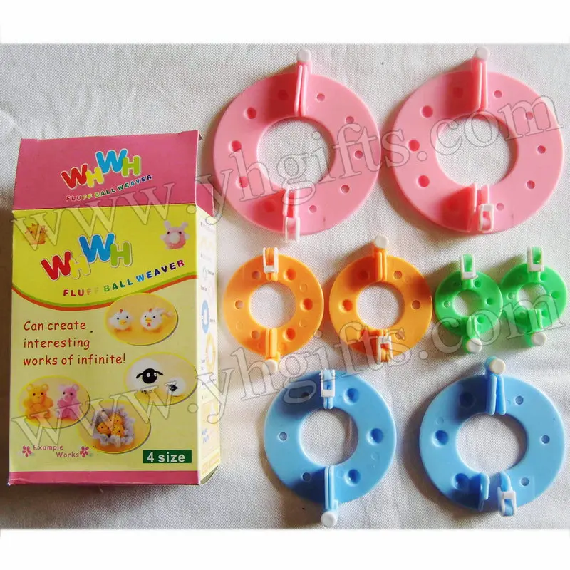 1SET/LOT,Fluff ball weaver,Can create interesting works of infinite,Craft material,Handmade tools,Pompom machine,1SET=4 SIZE
1SET/LOT,Fluff ball weaver,Can create interesting works of infinite,Craft material,Handmade tools,Pompom machine,1SET=4 SIZE