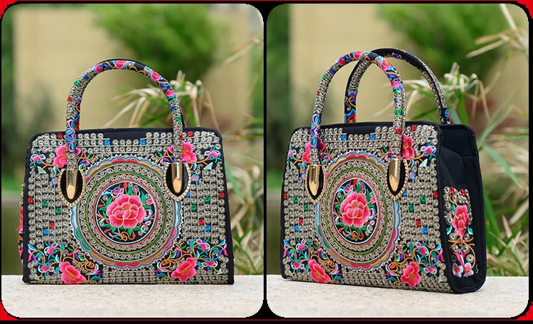 Sac à main tissu ethnique Sac à main tissu ethnique