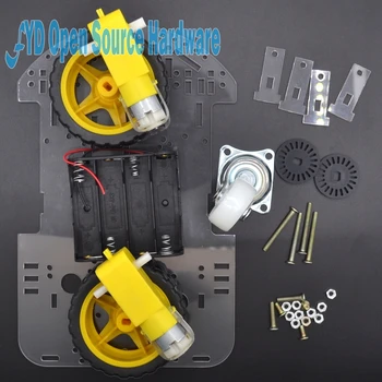 New Motor Smart Robot Car Chassis Kit Speed Encoder Battery Box 2WD Tracking Obstacle Avoidance Intelligent Car DIY Kit
New Motor Smart Robot Car Chassis Kit Speed Encoder Battery Box 2WD Tracking Obstacle Avoidance Intelligent Car DIY Kit
