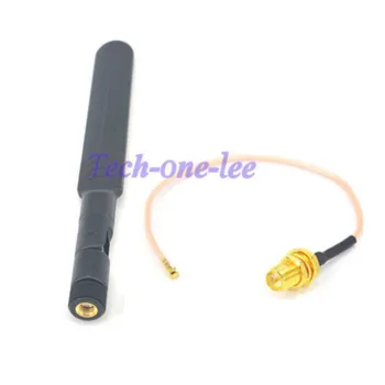 wifi 2.4Ghz/5.8ghz Omni dual-band 5dbi Aerial RP SMA male Antenna + 6'' RP SMA Female to U.FL/IPX cable PCI
wifi 2.4Ghz/5.8ghz Omni dual-band 5dbi Aerial RP SMA male Antenna + 6'' RP SMA Female to U.FL/IPX cable PCI
