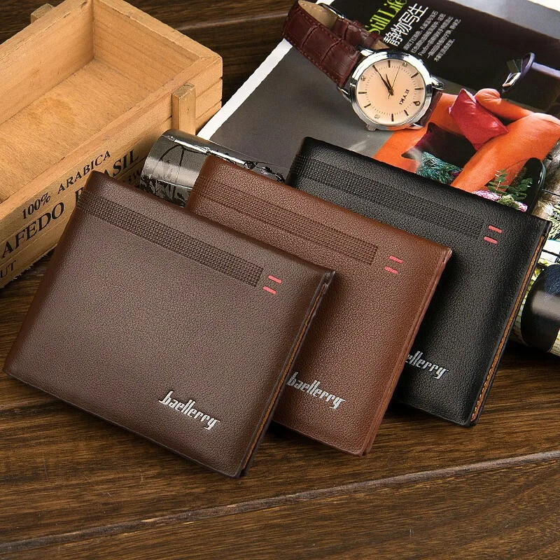 BISI GORO 2020 PU Leather Short Wallet for Men Slim Wallets Male Money Bag Gentleman New Arrival Purse Business Card Holder
BISI GORO 2020 PU Leather Short Wallet for Men Slim Wallets Male Money Bag Gentleman New Arrival Purse Business Card Holder