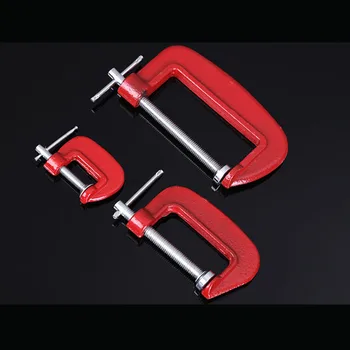 1PCS G Type Woodworking Clamp 1"/2''/3''Inch Clamping Device Adjustable DIY Carpentry Gadgets Heavy Duty G Clamp
1PCS G Type Woodworking Clamp 1"/2''/3''Inch Clamping Device Adjustable DIY Carpentry Gadgets Heavy Duty G Clamp