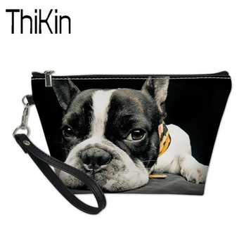THIKIN Pug Printed Makeup Bag Cosmetic Functional Bag for Women Travel Organizer Ladies PU Leather Girls Toilet Bag Vanity Case
THIKIN Pug Printed Makeup Bag Cosmetic Functional Bag for Women Travel Organizer Ladies PU Leather Girls Toilet Bag Vanity Case