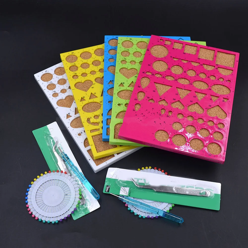 1 Set DIY Paper Quilling Tools Kit Template Mould Board Pin Needles Tweezer Hamdmade Art Crafts Paper Decoration Tool
1 Set DIY Paper Quilling Tools Kit Template Mould Board Pin Needles Tweezer Hamdmade Art Crafts Paper Decoration Tool