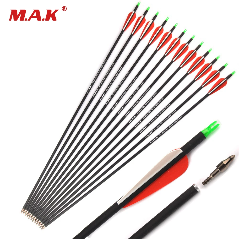 12pcs/lot Replaceable Arrowhead,30inch,Color Red and White Plastic Fletching and Aluminum Seat Archery for Compound/Recurve Bow
12pcs/lot Replaceable Arrowhead,30inch,Color Red and White Plastic Fletching and Aluminum Seat Archery for Compound/Recurve Bow