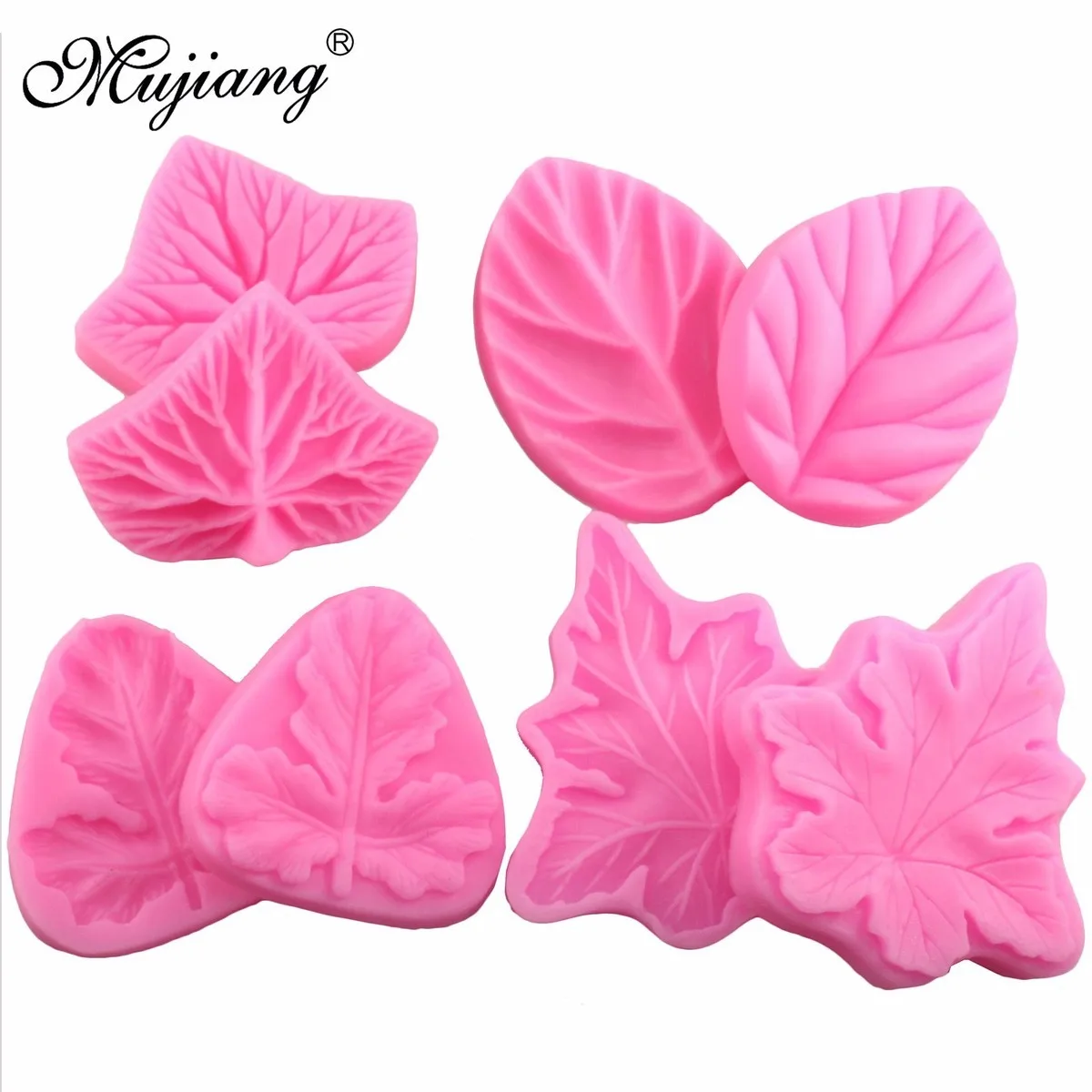 Mujiang Leaf Silicone Press Mold Flower Making Cake Border Fondant Cake Decorating Tools Chocolate Candy Polymer Clay Moulds
Mujiang Leaf Silicone Press Mold Flower Making Cake Border Fondant Cake Decorating Tools Chocolate Candy Polymer Clay Moulds