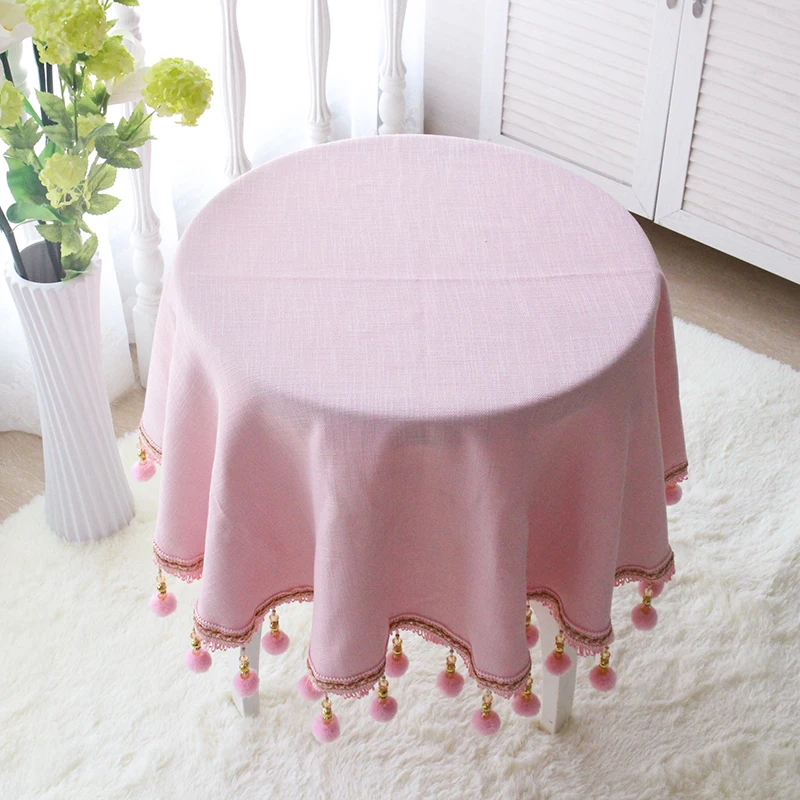 European Table cloth Round Luxury Table Cover Tablecloth for Wedding Party Banquet Retro Tablecloths Tassel
European Table cloth Round Luxury Table Cover Tablecloth for Wedding Party Banquet Retro Tablecloths Tassel