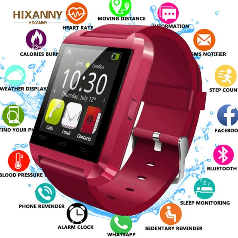 Smart Watch Clock Sync Notifier Support Bluetooth Connectivity For Android Phone Smartwatch PK GT08 DZ09 GV18 U8
Smart Watch Clock Sync Notifier Support Bluetooth Connectivity For Android Phone Smartwatch PK GT08 DZ09 GV18 U8