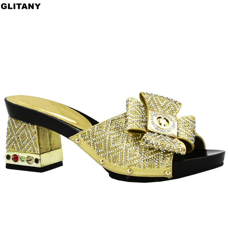 New Arrival African Wedding Shoes Woman Open Toe Ladies Sandals Shoes Party Wedding Shoes Decorated with Rhinestones Party Shoes
New Arrival African Wedding Shoes Woman Open Toe Ladies Sandals Shoes Party Wedding Shoes Decorated with Rhinestones Party Shoes