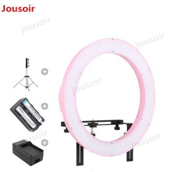 FALCONEYES 31W 512 Ring LED Video Panel Lighting W/Camera Bracket/filter/Battery/Charger/LightStand DVR-512DVC SET Two CD5
FALCONEYES 31W 512 Ring LED Video Panel Lighting W/Camera Bracket/filter/Battery/Charger/LightStand DVR-512DVC SET Two CD5