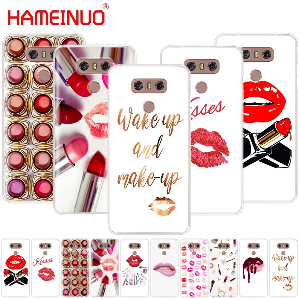 Sexy Lips Makeup Cosmetics Lipstick Powder case phone cover for LG G7 Q6 G6 MINI G5 K10 K4 K8 2017 2016 X POWER 2 V20 V30 2018
Sexy Lips Makeup Cosmetics Lipstick Powder case phone cover for LG G7 Q6 G6 MINI G5 K10 K4 K8 2017 2016 X POWER 2 V20 V30 2018