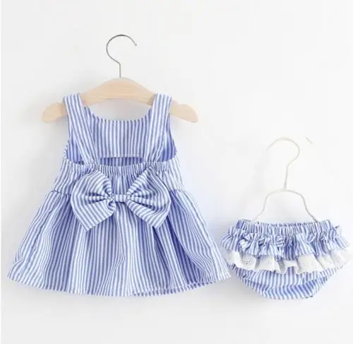 2PCS infant Baby Girl clothes set Striped Bow Tutu Dress Tops+ stripes Shorts Summer Outfit set Clothes
2PCS infant Baby Girl clothes set Striped Bow Tutu Dress Tops+ stripes Shorts Summer Outfit set Clothes