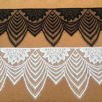 25*300cm Unilateral hollow flower lace fabric DIY dress pajamas accessories sewing applique wedding party decoration
25*300cm Unilateral hollow flower lace fabric DIY dress pajamas accessories sewing applique wedding party decoration