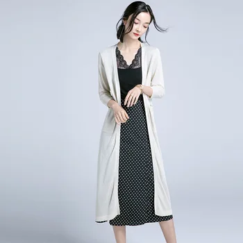 Long Women Outerwear Summer Cardigan Pocket 3/4 Sleeve Thin Jacket Sweater Womens Coat 2019 Womens Clothes RWC185010
Long Women Outerwear Summer Cardigan Pocket 3/4 Sleeve Thin Jacket Sweater Womens Coat 2019 Womens Clothes RWC185010