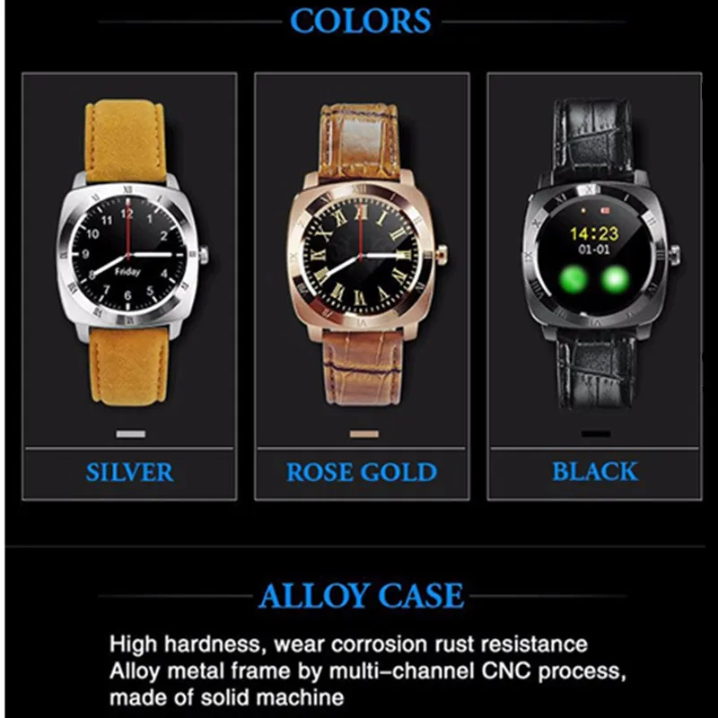X3 Smart Watch,Pedometer,Sleep,Leather, Monitor,Remote Camera,Music,SIM TF Card,Smart watch For Android
X3 Smart Watch,Pedometer,Sleep,Leather, Monitor,Remote Camera,Music,SIM TF Card,Smart watch For Android