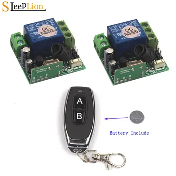 Sleeplion 12V 1CH Wireless Smart Remote Control Light Switch 10A Relay Output Radio Smart Receiver Module Transmitter 315/433MHz
Sleeplion 12V 1CH Wireless Smart Remote Control Light Switch 10A Relay Output Radio Smart Receiver Module Transmitter 315/433MHz