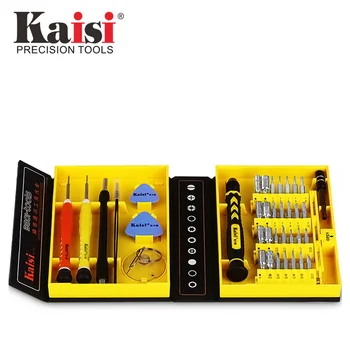 Kaisi Precision 38 in 1 Screwdriver Set Multifunctional Phone Opening Repair Tool Suitable for iPhone / Phone / Laptop / PC
Kaisi Precision 38 in 1 Screwdriver Set Multifunctional Phone Opening Repair Tool Suitable for iPhone / Phone / Laptop / PC