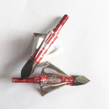 6pcs bow and arrow hunting broadheads 100grain one blade Hot wheels 5.5cm of length arrowhead tip free shiping
6pcs bow and arrow hunting broadheads 100grain one blade Hot wheels 5.5cm of length arrowhead tip free shiping