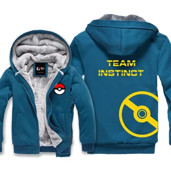 6 kinds Anime Cartoon pokemon go Zipper Cotton soft warm Hoodies winter jacket Bule sweatshirt fleece tracksuit brand clothing
6 kinds Anime Cartoon pokemon go Zipper Cotton soft warm Hoodies winter jacket Bule sweatshirt fleece tracksuit brand clothing