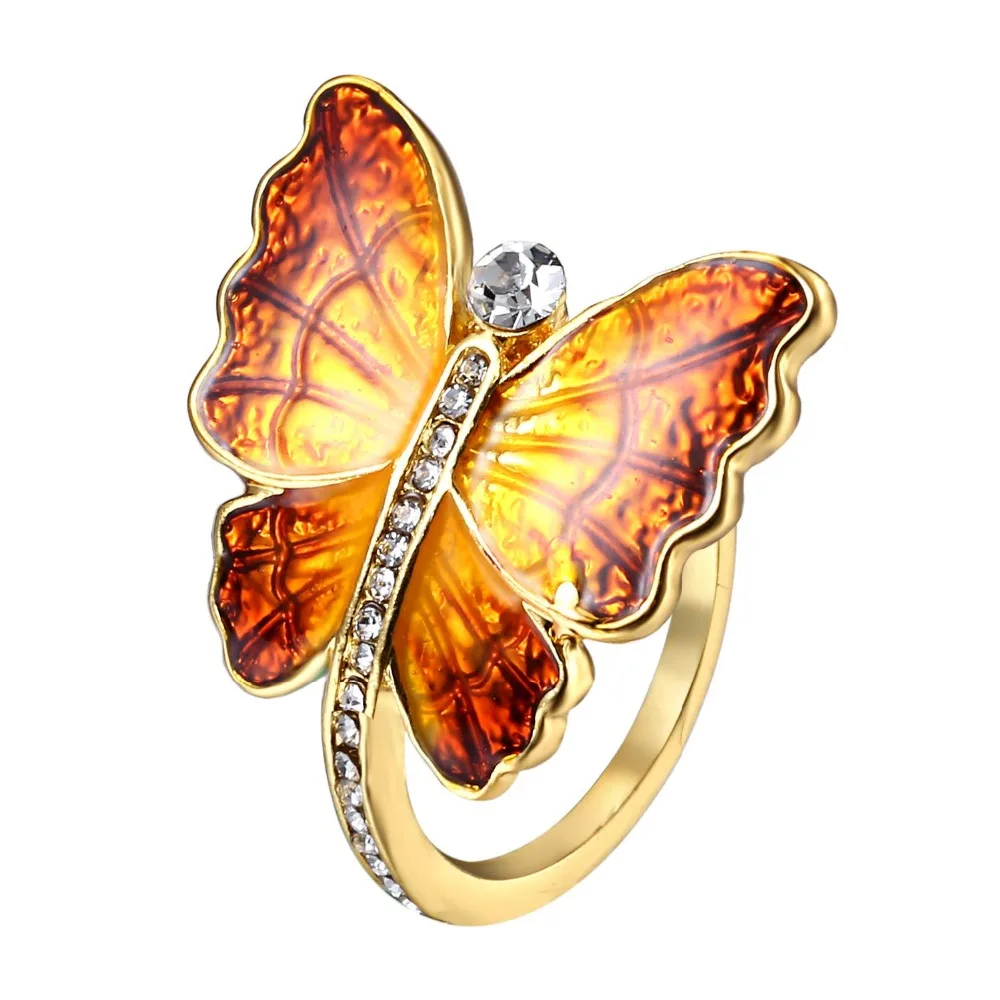 Rinhoo Gold ring Butterfly Rings For Women men couple Ring animal rings party Jewelry gift
Rinhoo Gold ring Butterfly Rings For Women men couple Ring animal rings party Jewelry gift