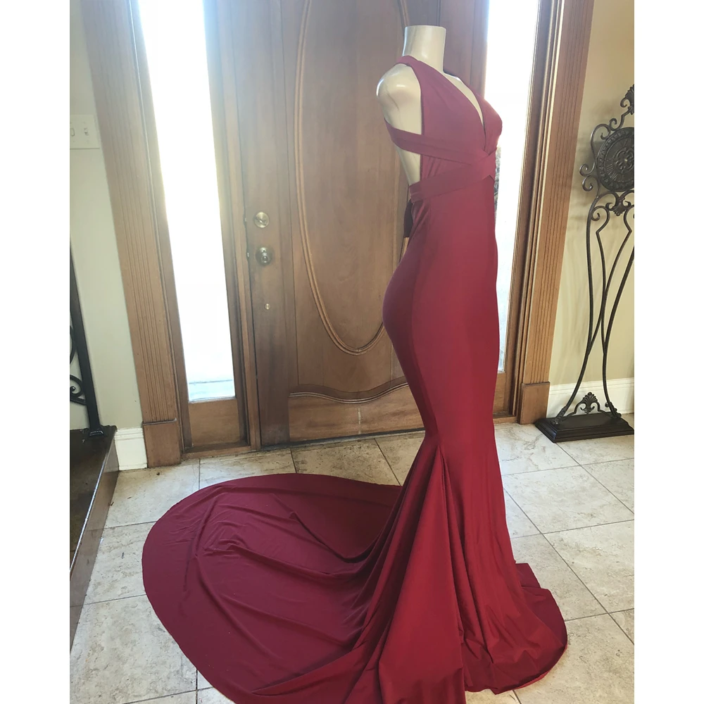Fashionable Burgundy Mermaid Evening Dress 2019 Simple Elastic Satin Floor Length Long Formal Dresses Custom Made Women Gowns
Fashionable Burgundy Mermaid Evening Dress 2019 Simple Elastic Satin Floor Length Long Formal Dresses Custom Made Women Gowns