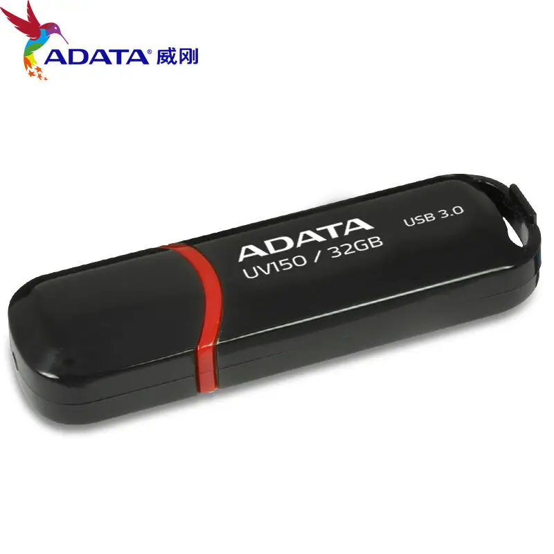 

ADATA UV150 Snap-on Cap 16GB 32GB USB Flash Drive Memory Stick USB3.0 90MB/s Pen Drive Disk Mini U Disk Memroia Usb Stick