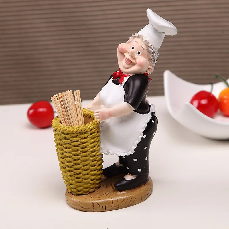 Resin decorative cook toothpick holder for restaurant decorations home decors chef toothpick holder name card holder
Resin decorative cook toothpick holder for restaurant decorations home decors chef toothpick holder name card holder