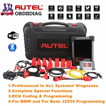 Autel MaxiSys Pro MS908P Diagnostic Tool /Code Reader Tester /Programmer All System Diagnose J2534 Programming For BMW/For BENZ
Autel MaxiSys Pro MS908P Diagnostic Tool /Code Reader Tester /Programmer All System Diagnose J2534 Programming For BMW/For BENZ