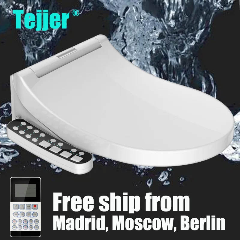 Tejjer Intelligent Toilet Seat Washlet Elongated Electric Bidet Cover Smart Bidet Heating Sits Led Light Wc
Tejjer Intelligent Toilet Seat Washlet Elongated Electric Bidet Cover Smart Bidet Heating Sits Led Light Wc