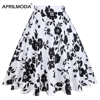 Women Cotton Pleated Skirt Vintage High Waist Tutu Skirts Womens Saia Midi Floral Print Skirts Summer Women Clothing Jupe Femme
Women Cotton Pleated Skirt Vintage High Waist Tutu Skirts Womens Saia Midi Floral Print Skirts Summer Women Clothing Jupe Femme