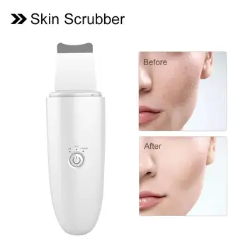 Ultrasonic Vibration Skin Scrubber Blackhead Removal Face Peeling Acne Cleanser Exfoliator Facial Deep Cleansing Beauty Machine
Ultrasonic Vibration Skin Scrubber Blackhead Removal Face Peeling Acne Cleanser Exfoliator Facial Deep Cleansing Beauty Machine