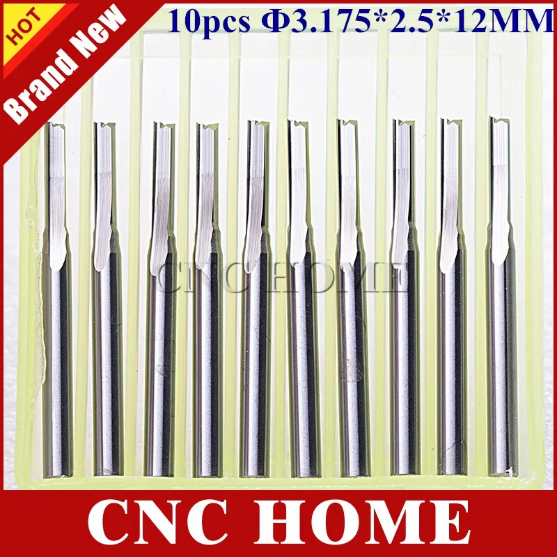 10x 3.175*2.5mm*12mm Two Straight Flutes Carbide End Mill, Wood Working Tools, 2D Engraving Cutting Milling Cutter on PVC, Acryl
10x 3.175*2.5mm*12mm Two Straight Flutes Carbide End Mill, Wood Working Tools, 2D Engraving Cutting Milling Cutter on PVC, Acryl