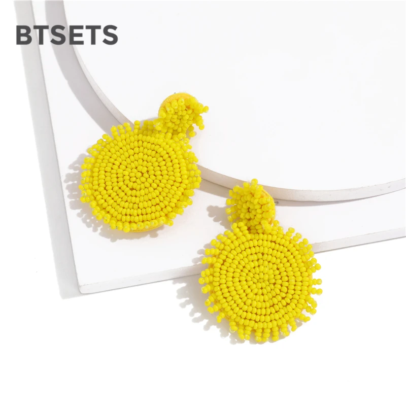 INS Trendy Women Statement Earrings Boho Ethnic 2019 Spring Colorful Dangle Drop Earrings Beads Tassel Jewelry 2019 Wedding
INS Trendy Women Statement Earrings Boho Ethnic 2019 Spring Colorful Dangle Drop Earrings Beads Tassel Jewelry 2019 Wedding