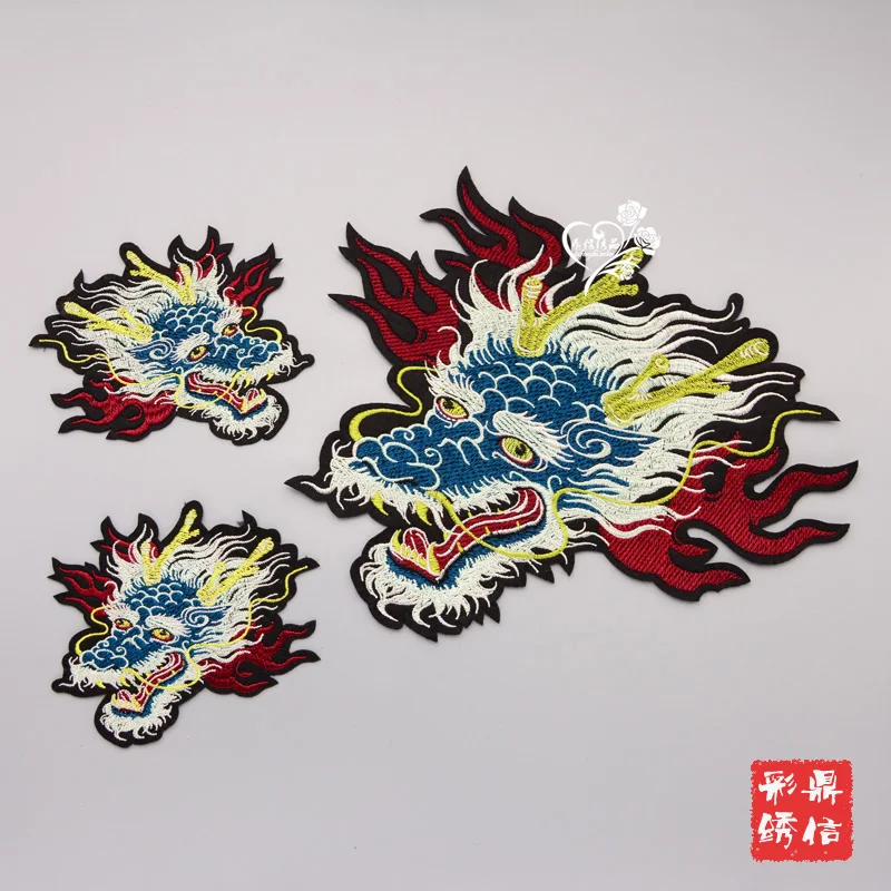 DIY New High-quality Embroidery Handmade Chinese Dragon patch applique by sew-on 1 order=1set=3pcs
DIY New High-quality Embroidery Handmade Chinese Dragon patch applique by sew-on 1 order=1set=3pcs