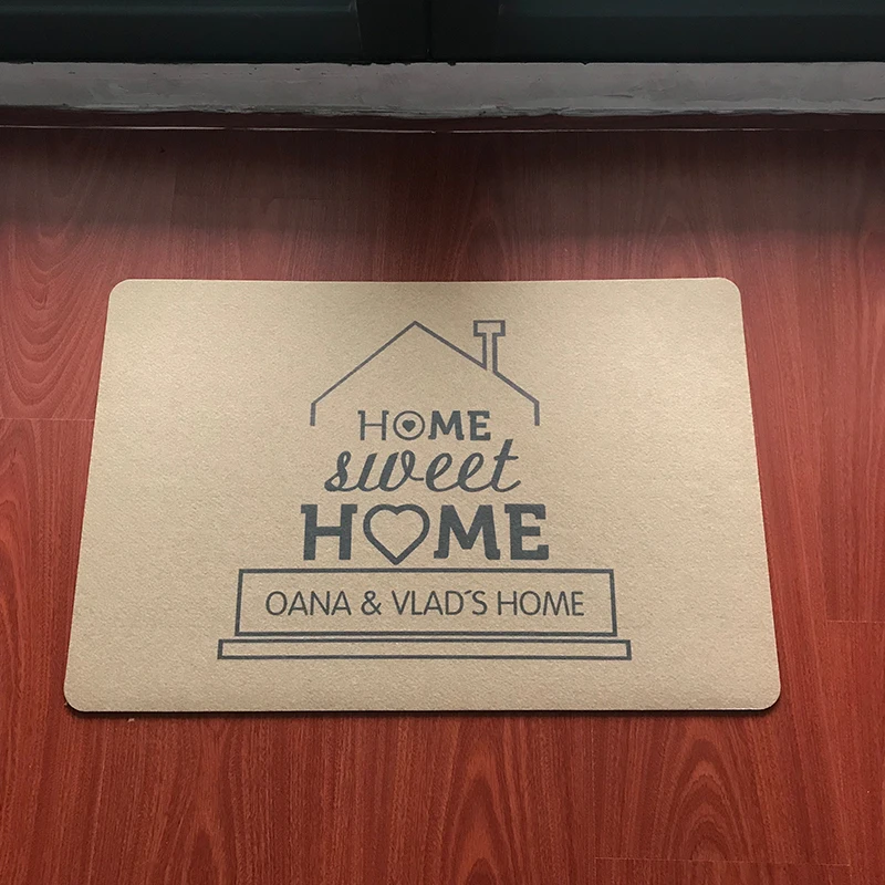 Custom Welcome Doormat Entrance Mat Hallway Sweet Home Design Anti-Slip Floor Mat Area Rugs Funny Custom Front Door Mat Carpet
Custom Welcome Doormat Entrance Mat Hallway Sweet Home Design Anti-Slip Floor Mat Area Rugs Funny Custom Front Door Mat Carpet