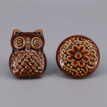 5PCS Ceramic Owl Knob Dresser Cupboard Door Sideboard Drawer Kid Room Kitchen Coffee Pull Handles Furniture DIY
5PCS Ceramic Owl Knob Dresser Cupboard Door Sideboard Drawer Kid Room Kitchen Coffee Pull Handles Furniture DIY