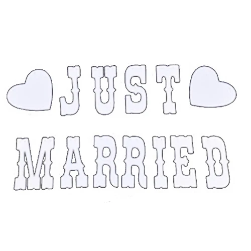 JUST MARRIED Wedding Banner Party Car Heart Decoration Bunting Garland Handmade White
JUST MARRIED Wedding Banner Party Car Heart Decoration Bunting Garland Handmade White
