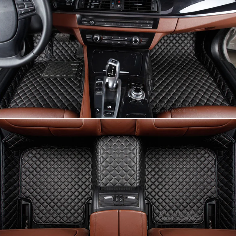 Фото Customized car floor mats for Jaguar F-pace XF XJ XJL XJ6 XJ8 XJ6L XJ8L Sport all weather full protection styling carpet rug | Автомобили
