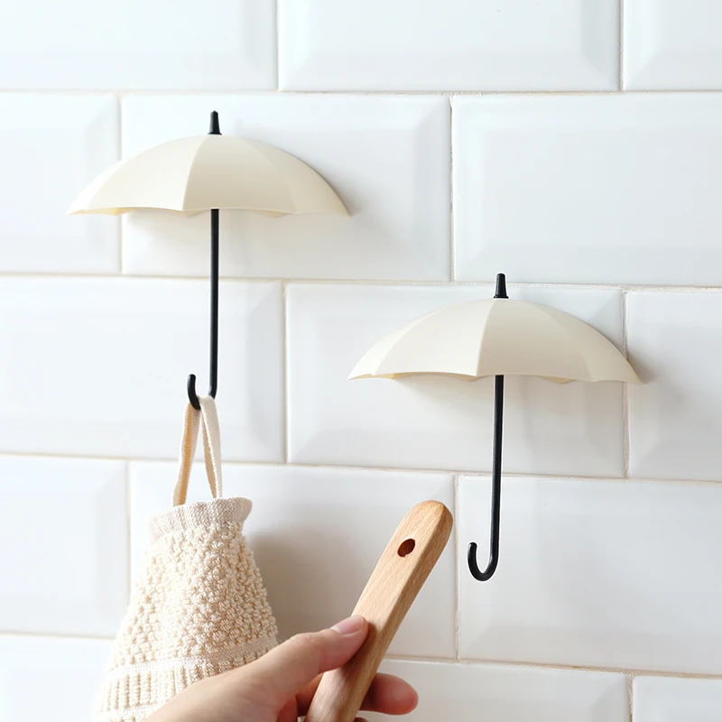 3pcs/lot Umbrella Shaped Creative Key Hanger Rack Home Decorative Holder Wall Hook For Kitchen Organizer Bathroom Accessories
3pcs/lot Umbrella Shaped Creative Key Hanger Rack Home Decorative Holder Wall Hook For Kitchen Organizer Bathroom Accessories