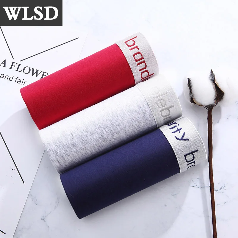 WLSD 3Pcs/lot Men Underwear Soft Boxers Cotton Boxer Men Solid Seamless Shorts Plus Size Modal U Convex Boxers Male Underpants
WLSD 3Pcs/lot Men Underwear Soft Boxers Cotton Boxer Men Solid Seamless Shorts Plus Size Modal U Convex Boxers Male Underpants